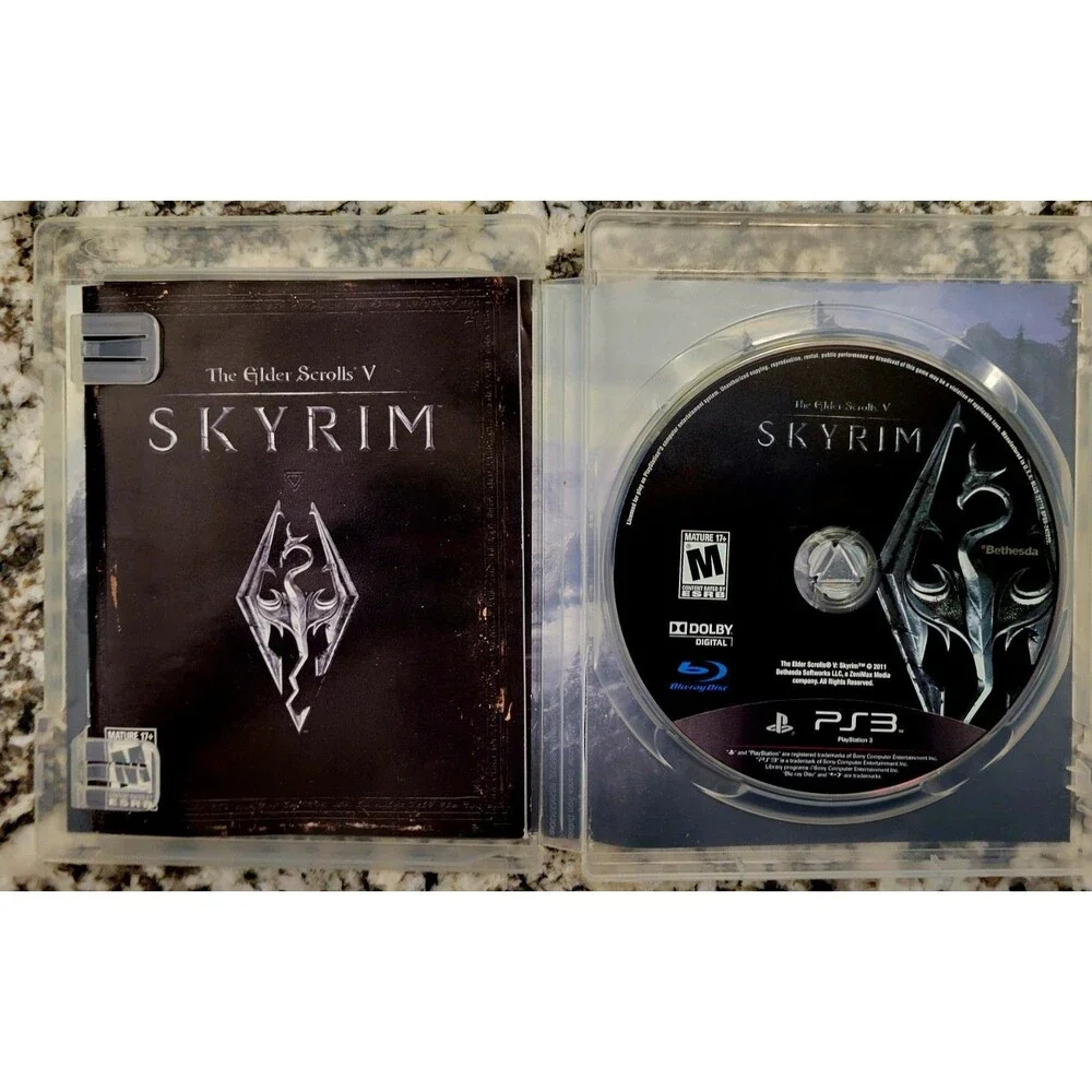 The Elder Scrolls V:SKYRIM/ Complete/ Manual/ Tested/ Fast Next Day Shipping